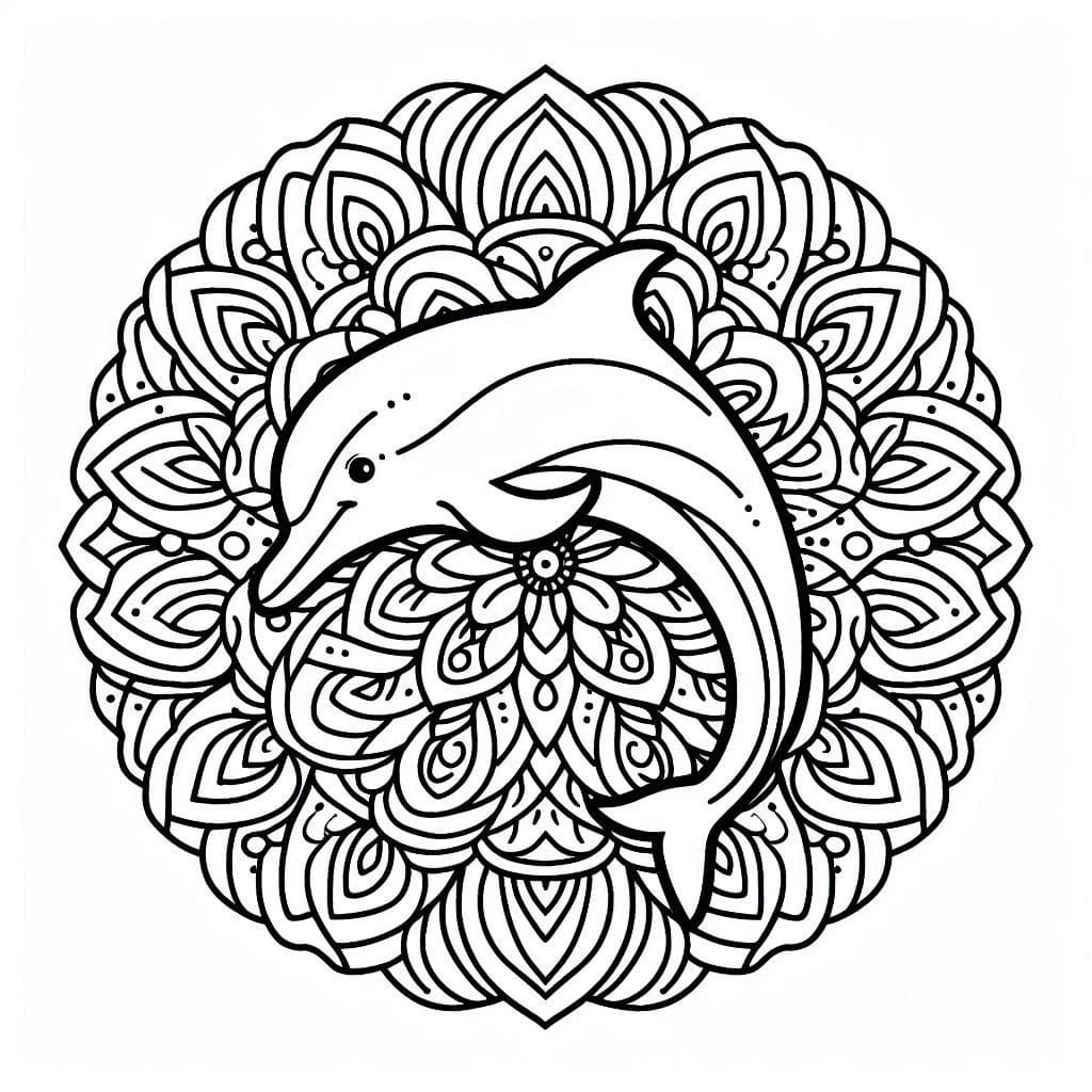 Mandalas Dauphin 43